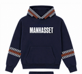 NAVY MANHASSET HOODIE