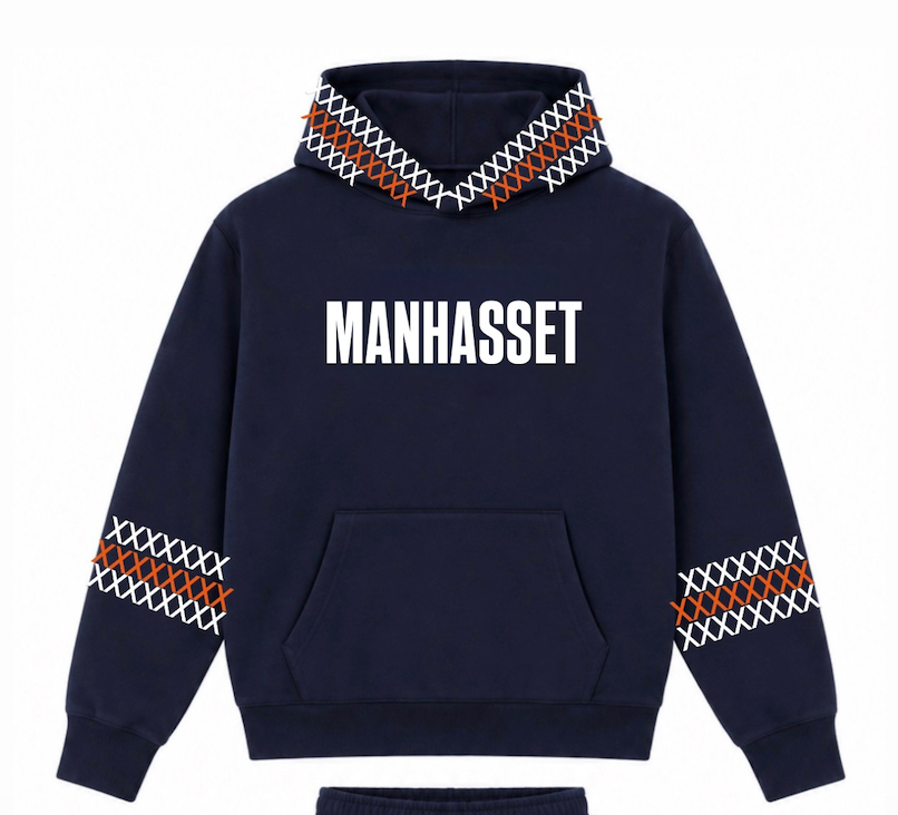 NAVY MANHASSET HOODIE