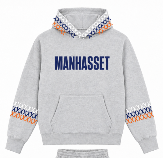GRAY MANHASSET HOODIE