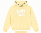 YELLOW ARMY LACROSSE HOODIE