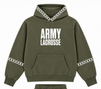 GREEN ARMY LACROSSE HOODIE