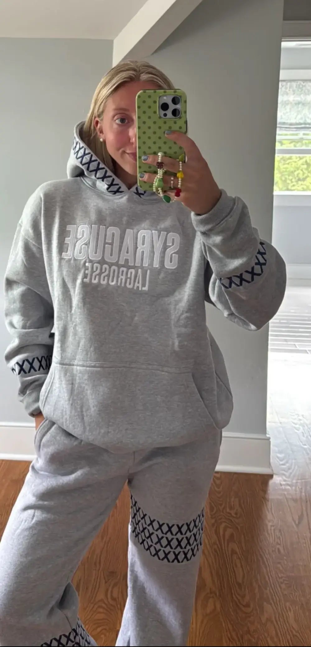 Founder wearing a custom ACKAVE Sport set